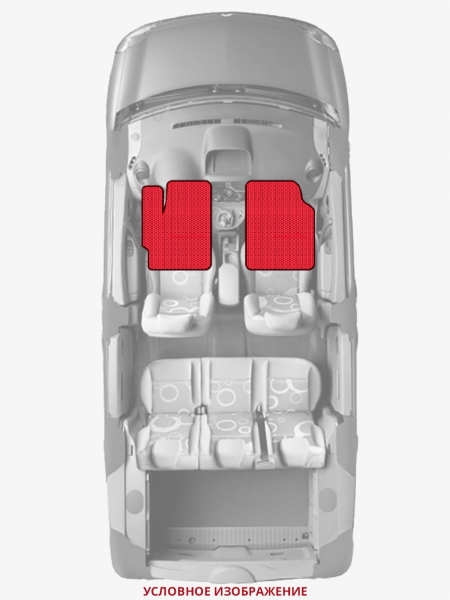 ЭВА коврики «Queen Lux» передние для Audi A5 Cabriolet